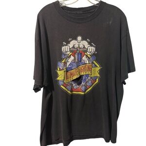 Vintage UFC 4 Ultimate Fighting Championship T-Shirt Distressed Single Stitch